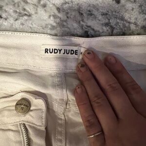 Rudy Jude white and cream Utility pant